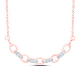 1/12 CTW-DIA CN FASHION NECKLACE(18 INCH)